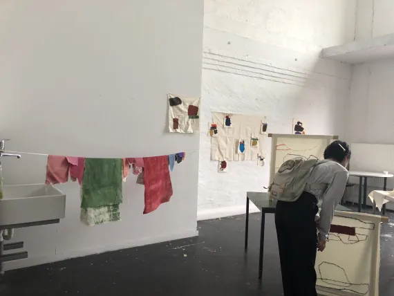 Atelierausstellung Elfin AÇAR im Sommersemester 2021