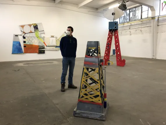 Diplomausstellung Florian Witt im Januar 2021