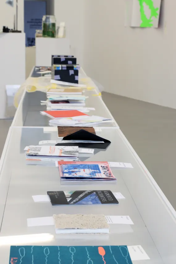 Ausstellung „Artists as Independent Publishers“ im  Künstlerbuchzentrum Museum Weserburg Bremen