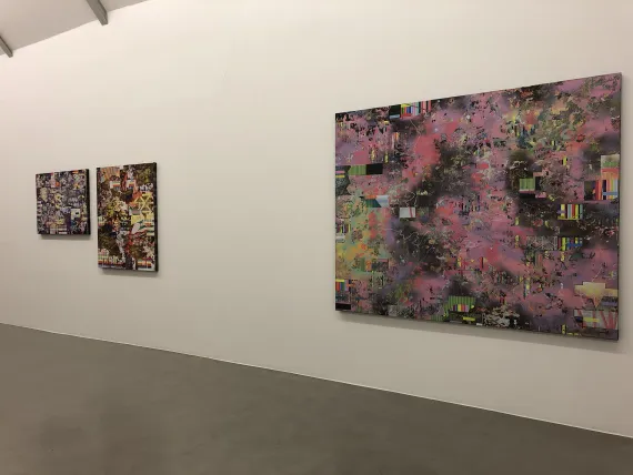 Bilder von Vincent Kück in Meisterschüler*innen Ausstellung in der Weserburg im Wintersemester 2020/21