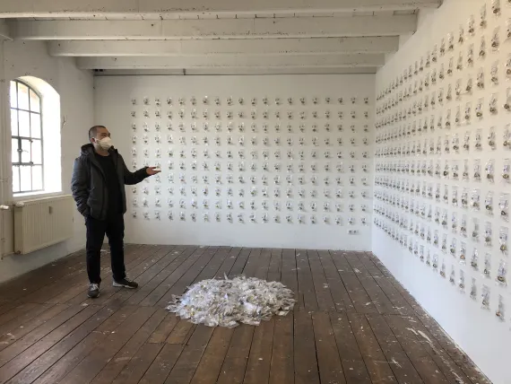 Vordiplom Diao Rui im April 2021