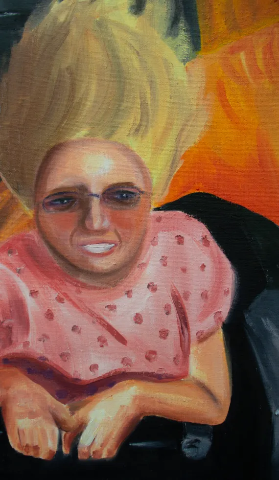 Detail aus "Achterbahnfahrt"