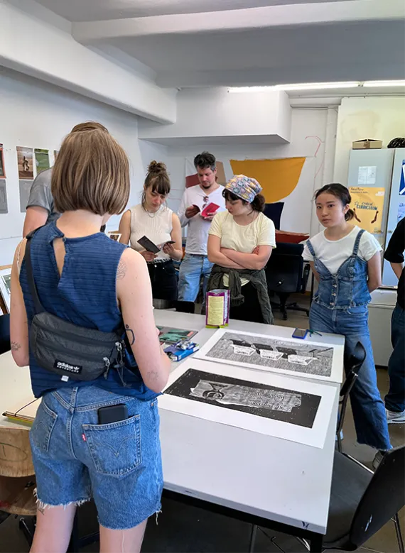 Besprechung von Tabeas Arbeiten fürs Diplom