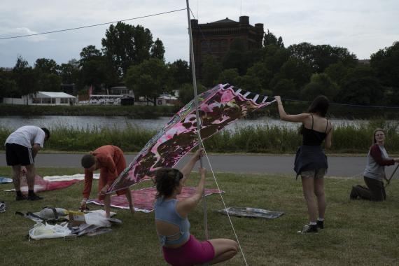 Aufbau Field Work in Bremen