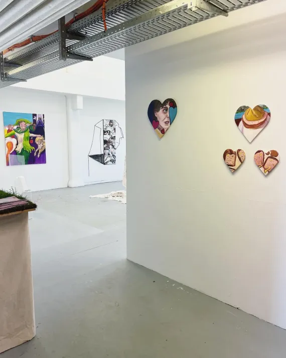 Blick ins obere Atelier