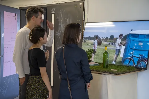 Bei der Dokumentation von Field Work