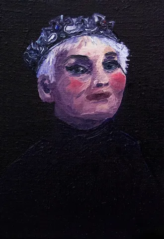 Selbstporträt als König